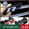 2026 Hot For VOLKSWAGEN VW ABS Car Emblem Front Grille Logo for R Rline Touareg Polo GTI Golf Tiguan CC Passat R36 Scirocco Auto