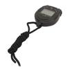 Digitale Stoppuhr 60 Runden Speicher Split Sport Timer Wasserdicht mit Lanyard Datum Uhrzeit Alarm für