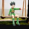 12cm Anime Hunter Killua Zoldyck Figure Pvc Hunter Aciton Figure Killua Figurine Gon Freecss Model Car Ornaments Gifts 12CM