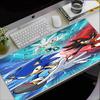 Sonic Theme Mouse Pad, Non Slip Rubber Base, Multifunctional Office & Home Decor, Perfect for Workspace Personalization.