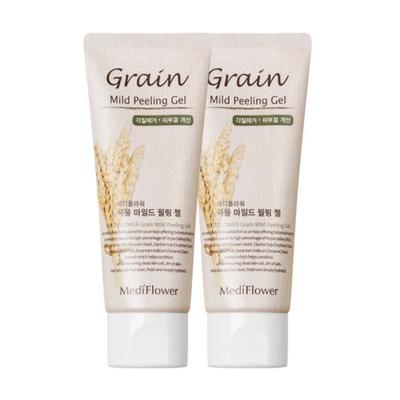 Medi Flower Grain Mild Peeling Gel 100ml*2Pcs