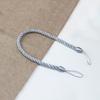 1Pair Handmade Weave Curtain Tieback Gold Curtain Holder Clip Buckle Rope Home Decorative Room Accessories Curtain Tie Backs