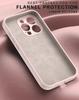 Magnetic Liduid Silicone Stand Phone Case For iPhone 15 14 16 Plus 11 12 13 16 Pro Max Magsafe Ring Holder Protector Soft Cover