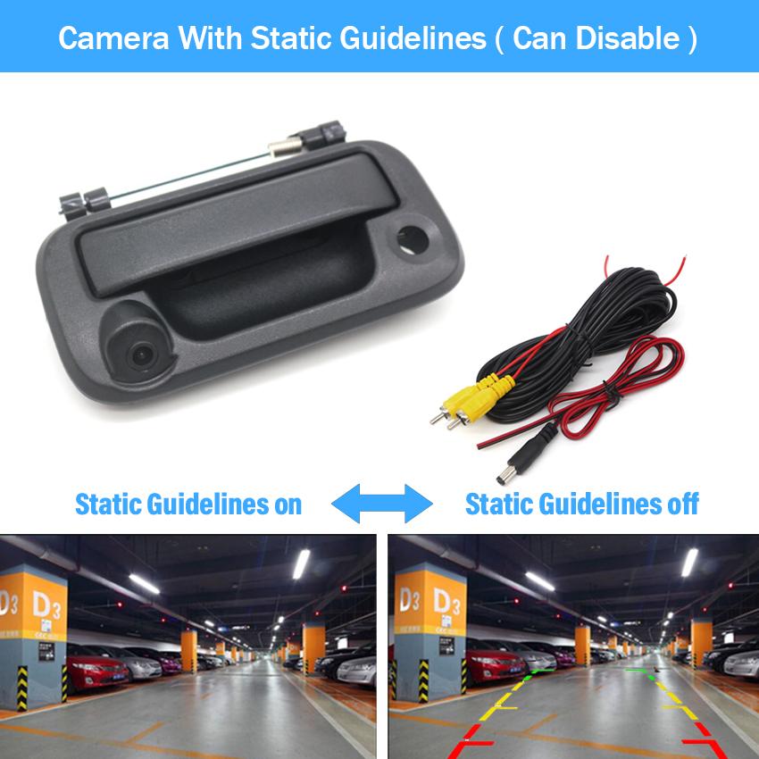 

Ручка заднего багажника автомобиля с парковочной камерой, изображение заднего вида, камера заднего вида для Dodge Ram 1500 2500 3500 2002~2008