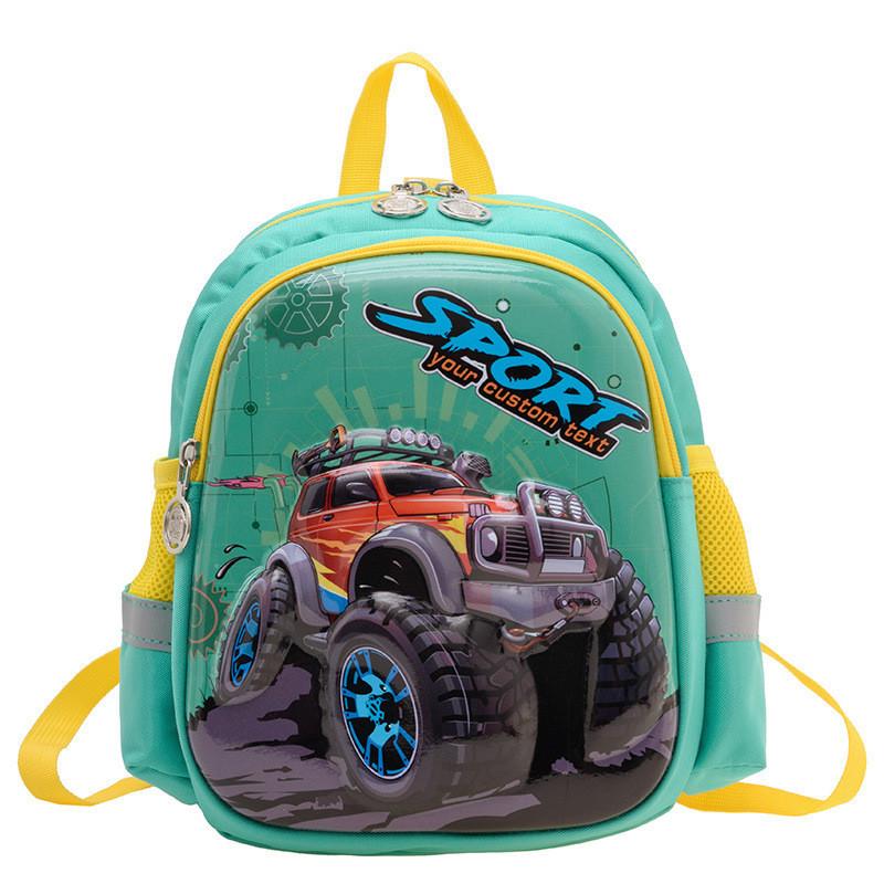 Adorable Cartoon Car Backpack For Preschool Boys And Girls In Multiple Colors