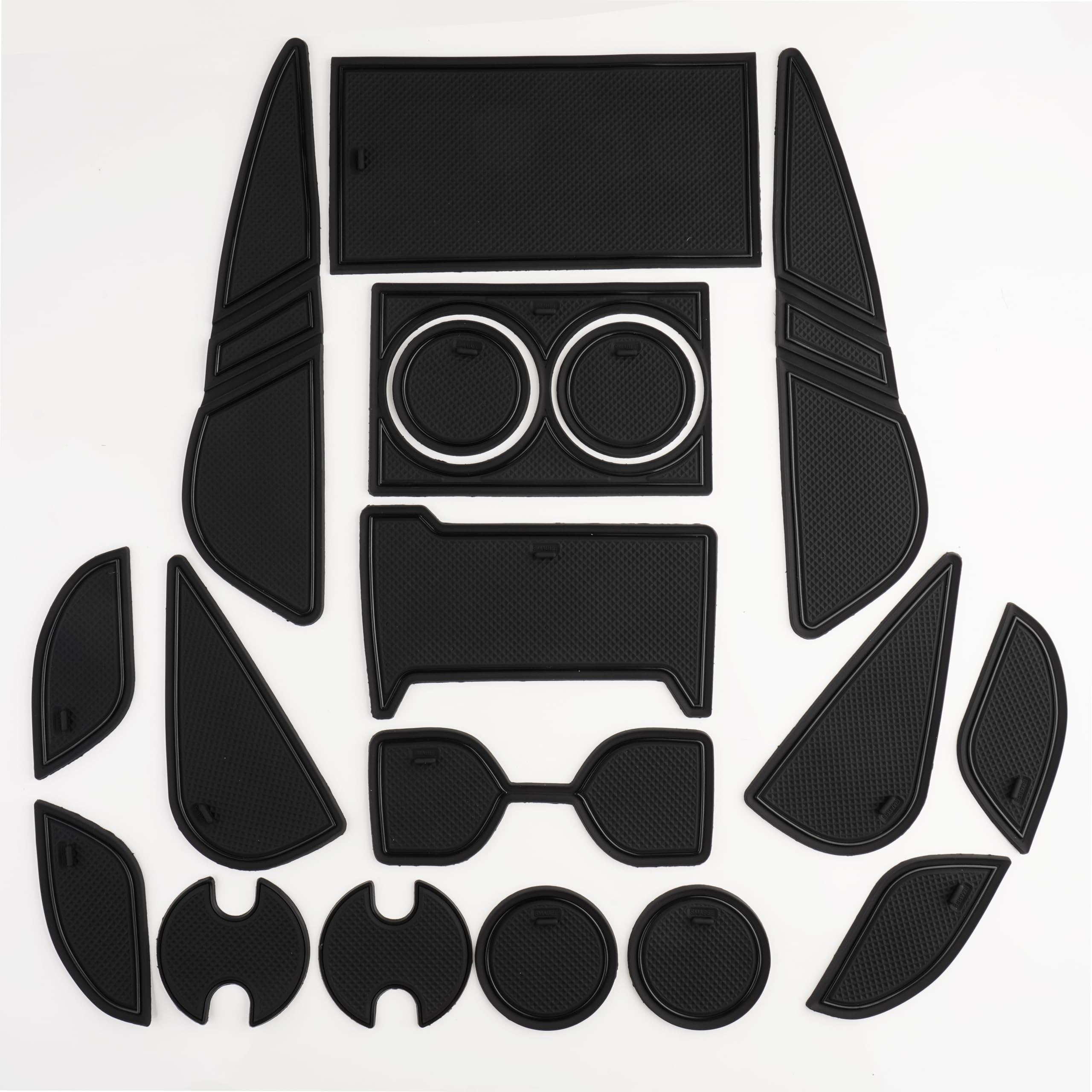 

BLUESEATEC Toyota Harrier 80 Серия Harrier Коврик в карман Текущий Интерьер Резиновый Коврик Предотвращение Шума Предотвращение Царапин Простая Установка 18 Штук