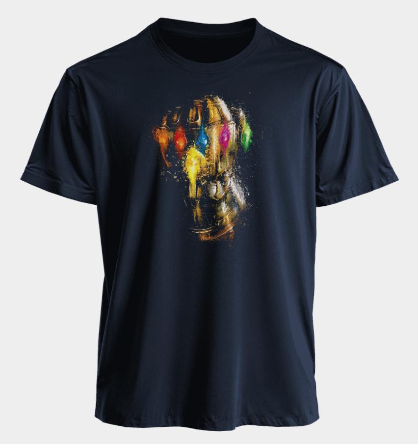 Herren- und Damen-T-Shirts Infinity Gauntlet Sommer Amerikanisch Frühling und Herbst Sport und Fitness Übergroß Kurzärmlig