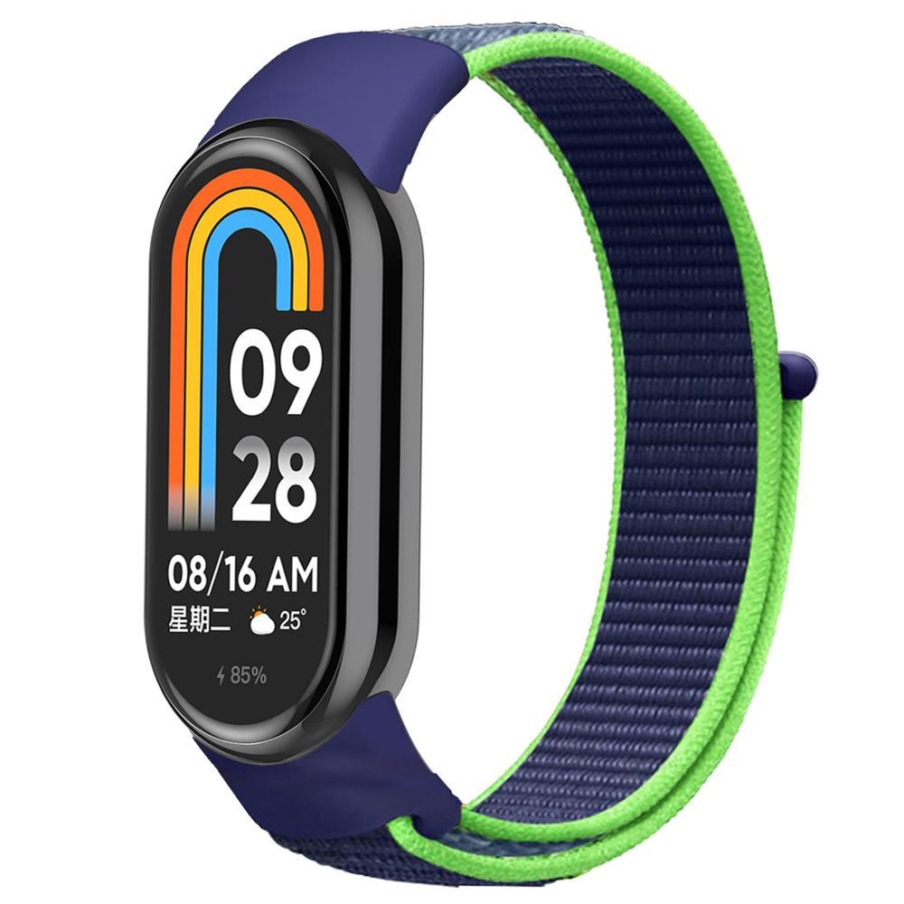 Nylon Loop For Xiaomi Mi Band 10/9/8 Bracelet NFC Breathable Bracelet Wristband Correa Sport Watchband for Mi band 8/9/10 Strap