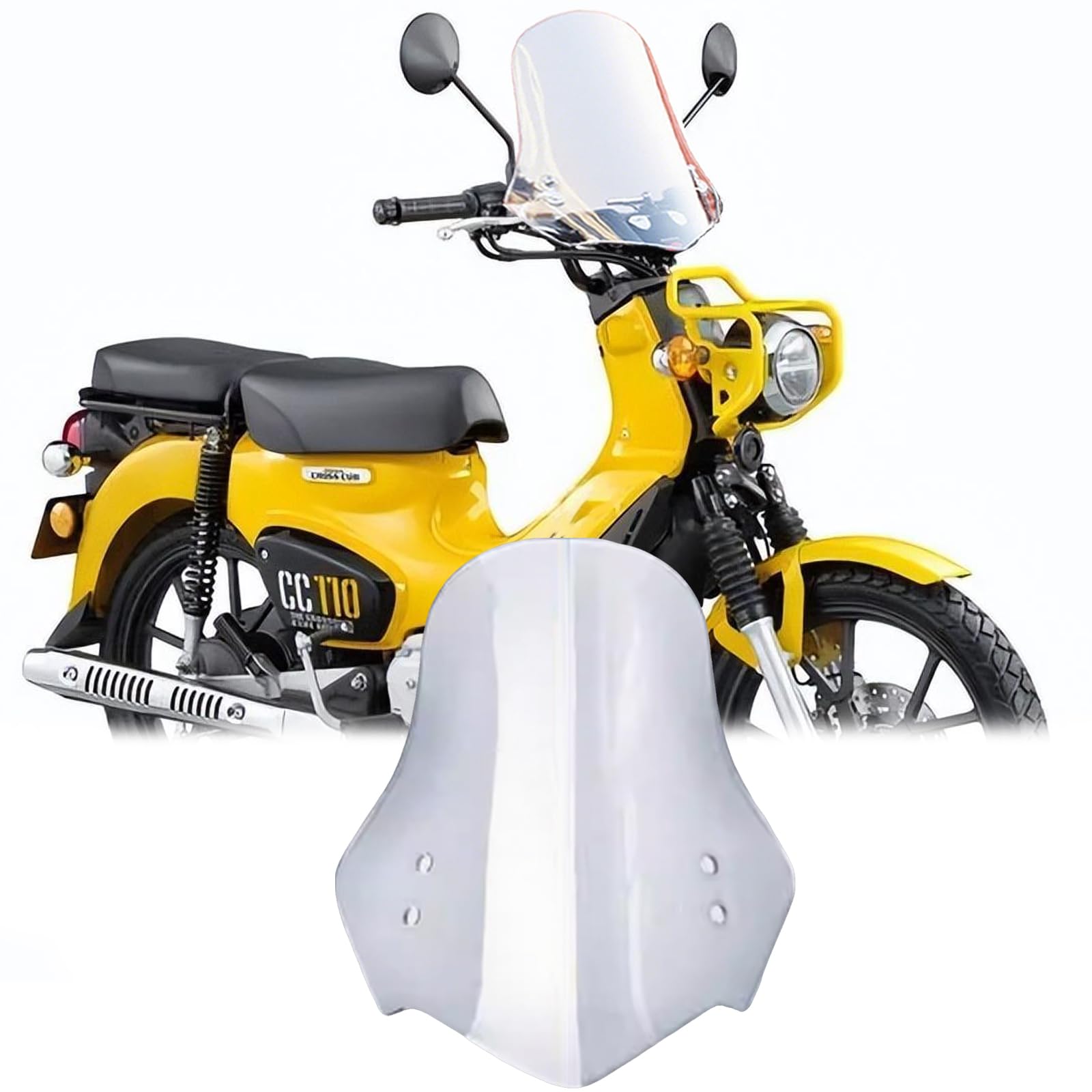 ДЛЯ CC 110 Cross Cub 110 CC110 Cross Cub 110 2018-2024 2025 Передний ветровик