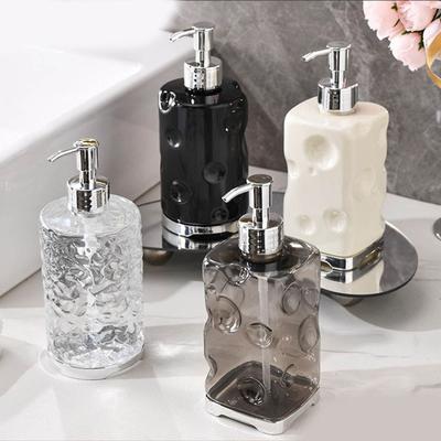 Portable Reusable Bathroom Soap Dispenser Press Type Refillable Wash Dispenser Bottle Leakproof Empty Hand Pump Dispenser Home