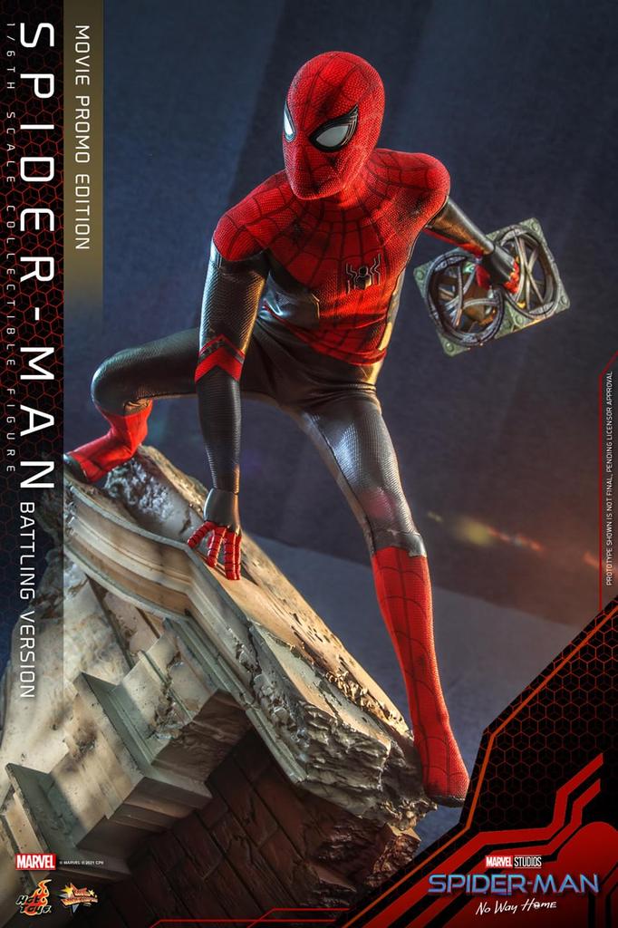 [Movie Masterpiece] Spider-Man: No Way Home 1/6 Scale Figure Spider-Man (Battle Version) [Promo Edition]