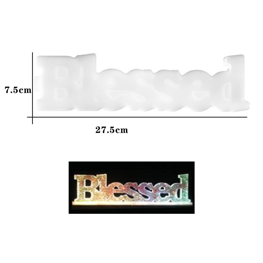 Home Love Silicone Mold Letters Epoxy Resin Mould for DIY Resin Crafts Casting Molds Home Decoration Jewelry Making Tool