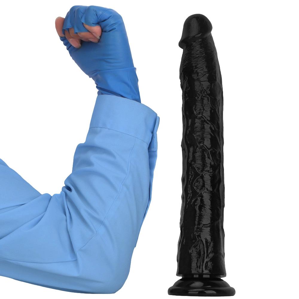 PVC Anal Plug Dildo Women's Masturbator Sex Toy Huge Dildo Fisting Strap on Penis Big Dick