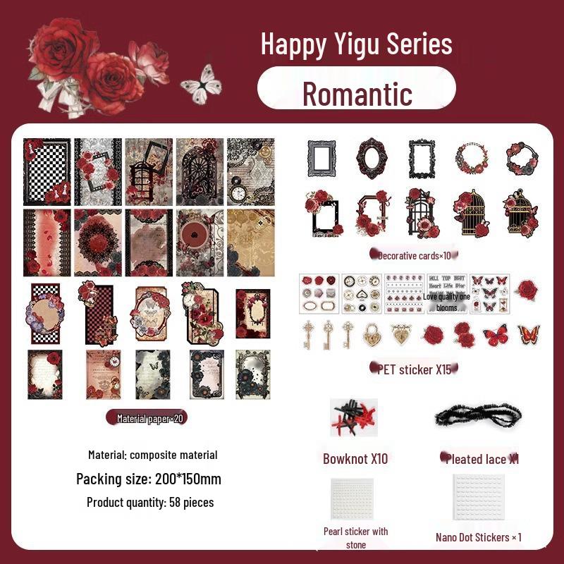 Yuxian DIY Ita Bag Kit Vol. 2 - Ins Style Accessories for Handmade Decoration