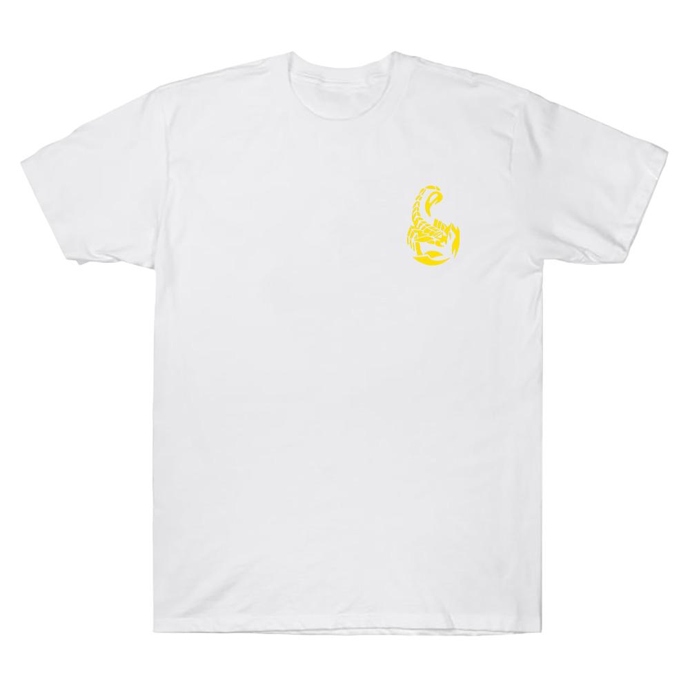 Rock Band Scorpions Logo Graphic T-shirts Washed Cotton Round Neck Street Fashion High Quality Oversize T-shirts Unisex Clothing Funny Anime T-shirt
