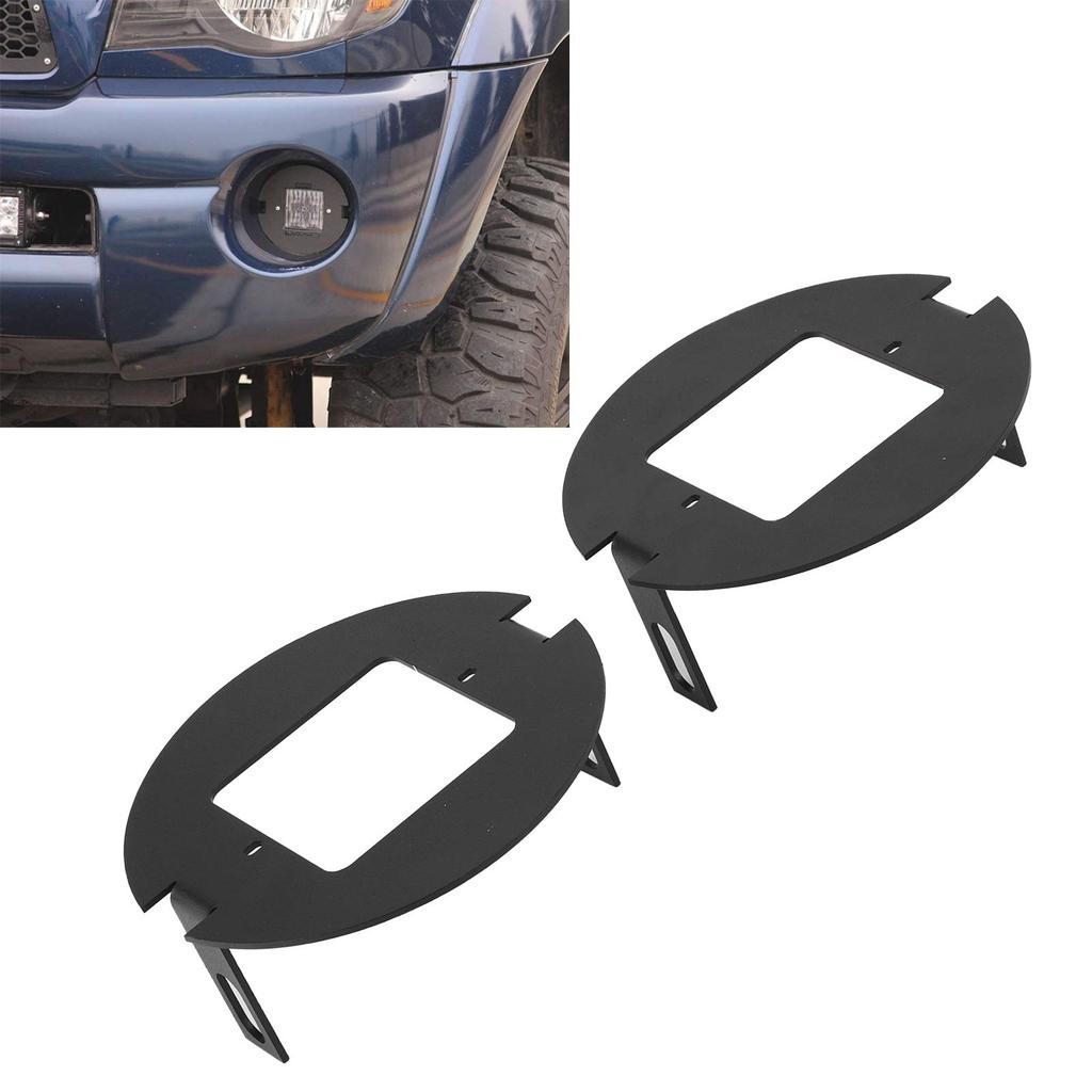 Aluminum Alloy Fog Light Mounting Bracket with Accessories Compatible with Tacoma 05-11) and Tundra) 2007-2013)
