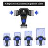 2025 New Gravity Car Phone Holder Air Vent Clip Cell Phone Stand Support For Skoda Fabia Superb Yeti Rapid Kodiaq Kamiq Karoq Oc