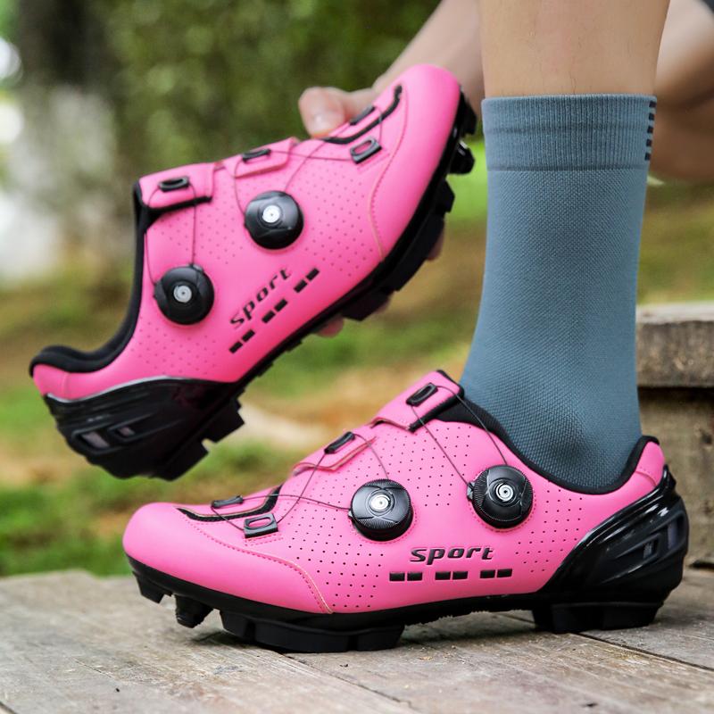 2024 Cycling Shoes  Bike Sneakers Cleat Non-slip Men's Mountain Biking Shoes Bicycle Shoes Road Footwear Speed Shoes
