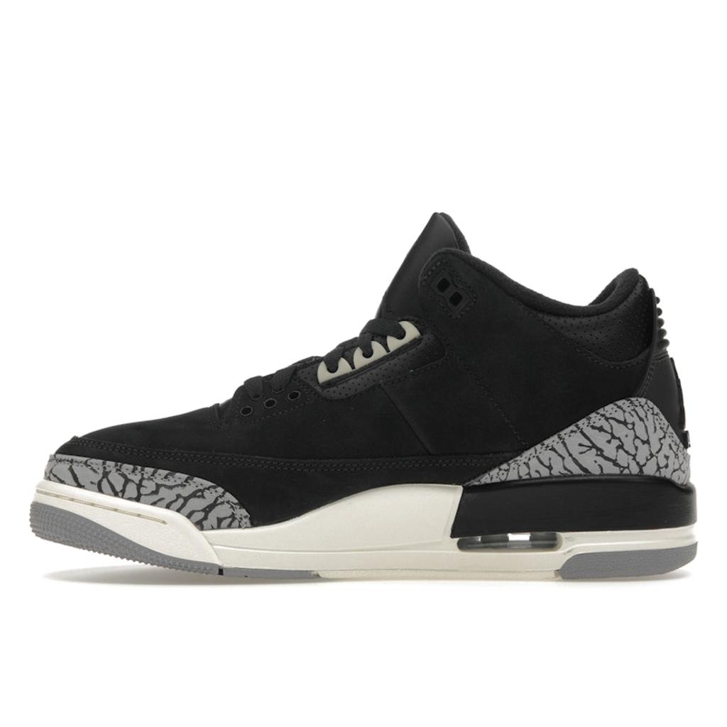 Air Jordan 3 Retro Off Noir Women Sneakers Black Coconut-Milk Cement-Grey CK9246-001