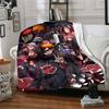 1pc Narutos Evolutionary Journey Flannel Blanket for Super Soft Cute Comfort Blanket for Travel Bedding Couch Sofa Blanket Y72347