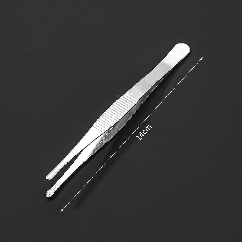 JUSTINLAU BBQ Tongs Food Tongs Clip Kitchen Gadgets Stainless Steel Bar Cocktail Tool Clip Churrasco Tweezers Clip Bar Gadgets