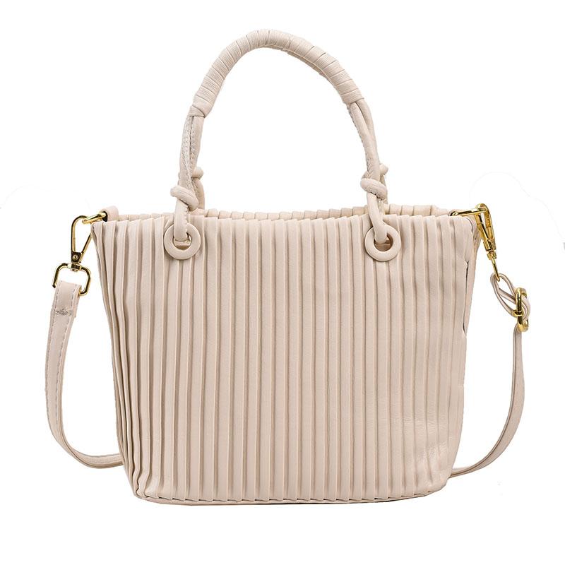 

Fashion PU Leather Small Crossbody Bags For Women 2026 New Designer Female Luxury Handbags And Pursese Winter Shoulder Bag бежевий