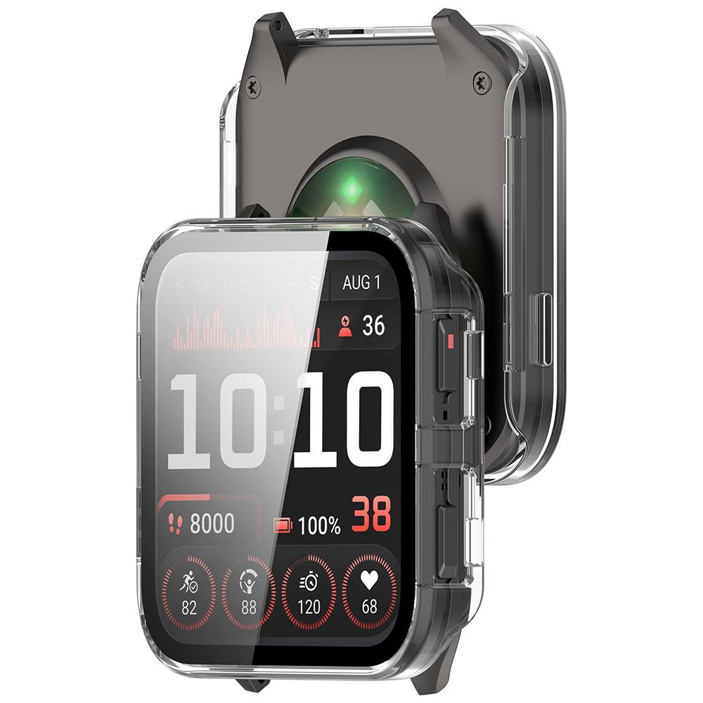 PC Protective Case + Tempered Film For Garmin Venu X1 Anti-Drop Hard Bumper Shell Smartwatch Cover