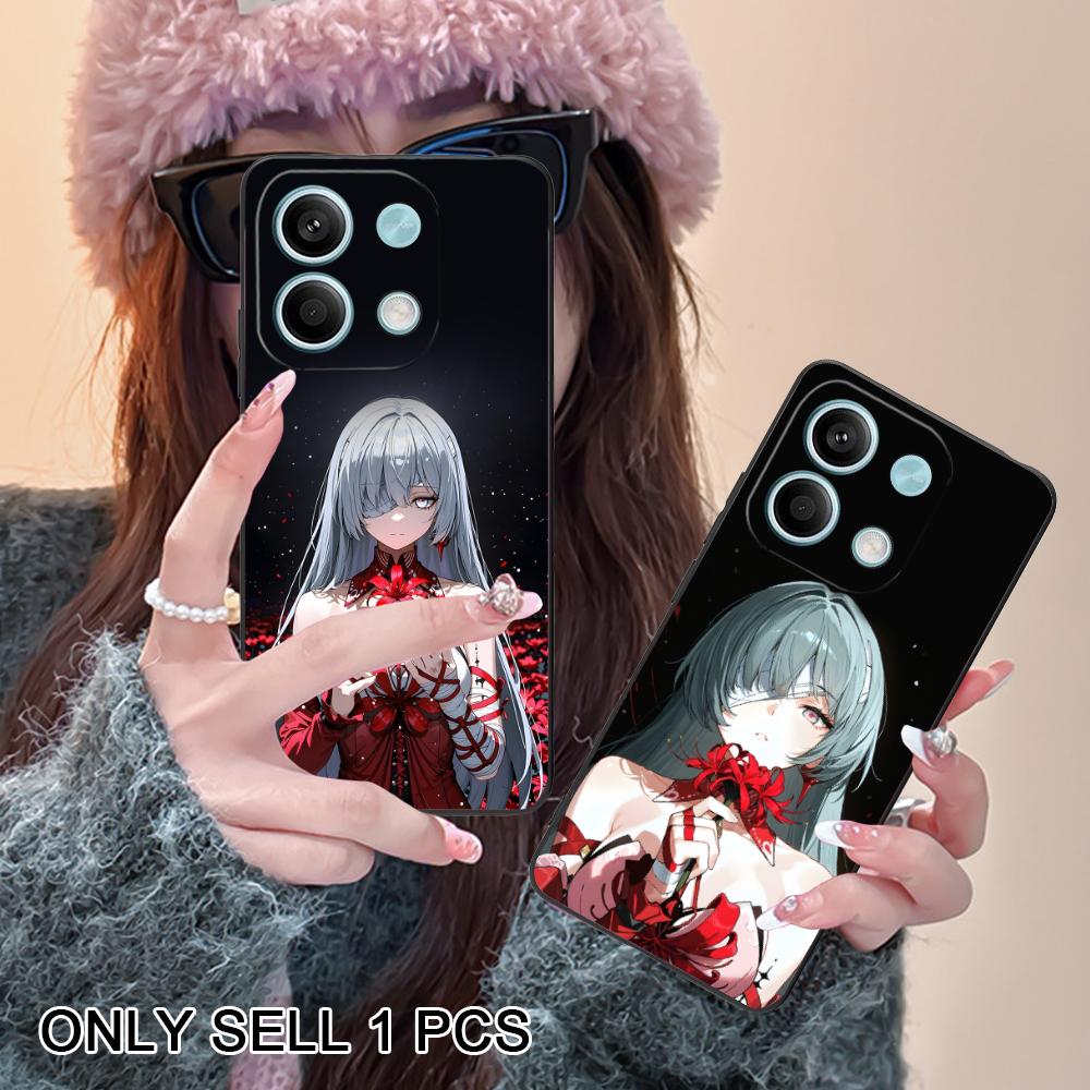 Wuthering Waves Phrolova Matte TPU Mobile Phone Case for Xiaomi Redmi Note 14 13 12 11 S Pro Plus 4G 5G Colorful Printing Cover