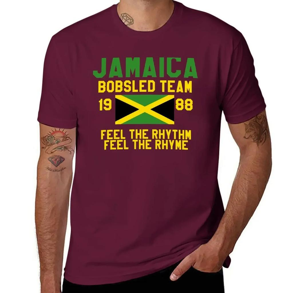 Jamaica Bobsled Team T-Shirt cute clothes for a boy sports fans tshirts for men