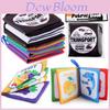 Baby Early Education Cognitive English Palm Cloth Book Toy Tear-resistant With Sound Paper Traffic Fruit Animal Shape Cloth Book