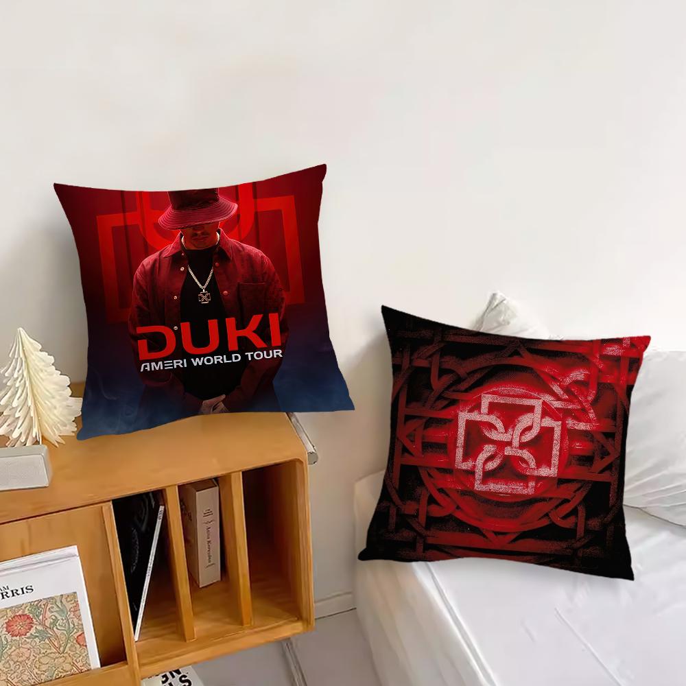 Singer D-Duki Cushion Cover Living Room Accent Couch Back Support Square Lounge Restful Nap Companion Pillow Case