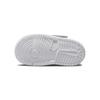 Jordan Air Jordan 1 Slip Resistant Abrasion Resistant Mid top Toddler Shoes Gray Blue Infant And Toddler BQ7196-014