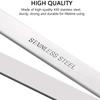 Stainless Steel Chicken Fish Bone Tweezers Flat Slant Tongs Clip Puller Remover Tongs Fish Bone Plucking Clamp Kitchen Gadgets