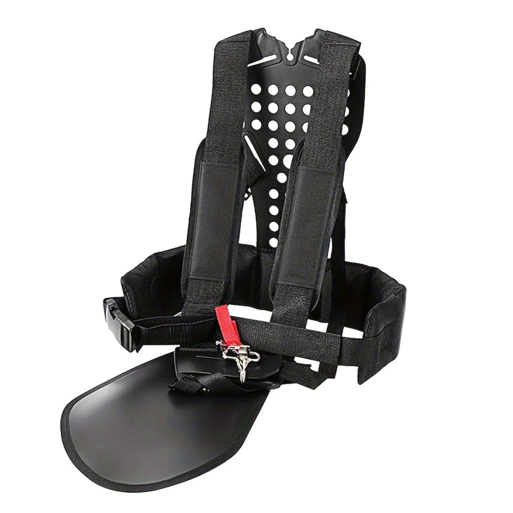 Adjustable Lawn Mower Harness With Multiple Holes Ergonomic Design Lawn Care Harness For Enhanced Comfort And Durability