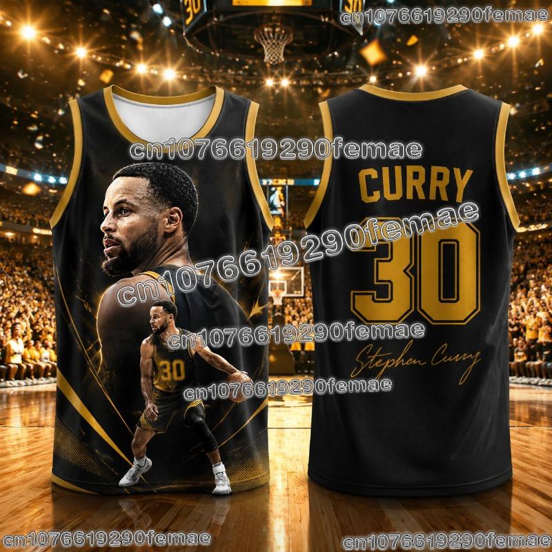 2026 Nuova Maglia da Fan di Basket Curry Maglietta Personalizzata Canottiera da Allenamento di Basket Traspirante Asciugatura Rapida Abbigliamento Sportivo da Esterno