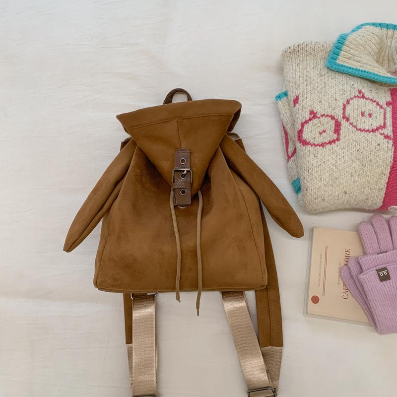 

Backpack Multifunctional burden reduction Large capacity bag Daily commuting Versatile backpack Autumn and winter new bag Women коричневый