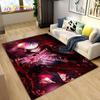 Tappeto da cartone animato anime Jujutsu Kaisen, tappeti per soggiorno, camera da letto, divano, zerbino, decorazione, tappetino antiscivolo per bambini
