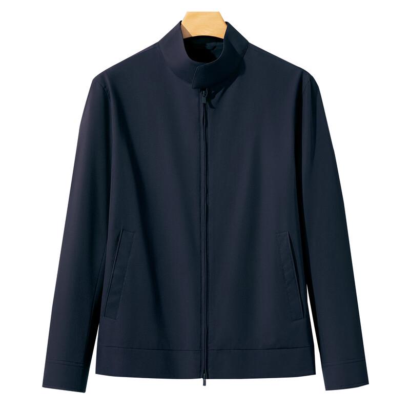 Shanshan Men's Harrington Stand Collar Jacket