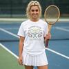 Tennis Club Rackets and Unisex Comfort Colors T-shirt | Vintage 1965 Court Graphic