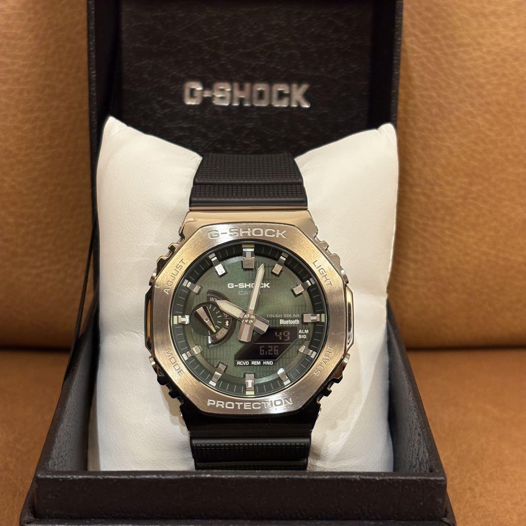 

[USED] G-SHOCK G-STEEL GBM-2100A Bluetooth-enabled model