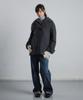 CGP (Women) Double-Button Half Coat - Dark Grey