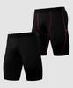Armedes [2Pack] Functional Underlayer Baselayer Compression Techfit Shorts Ar-55 (7 Colors) (Type B)
