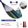 UOSU Anti-Tip Canvas Hammock with Spreader Bar