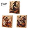 Handmade Holiday Gift Ideas Halloween Faux Pearl Art DIY Kit Spooky Cute 3D Beads Painting Crafts Mosaic Crafts for Adults Gothic Ghost Pumpkin Cat