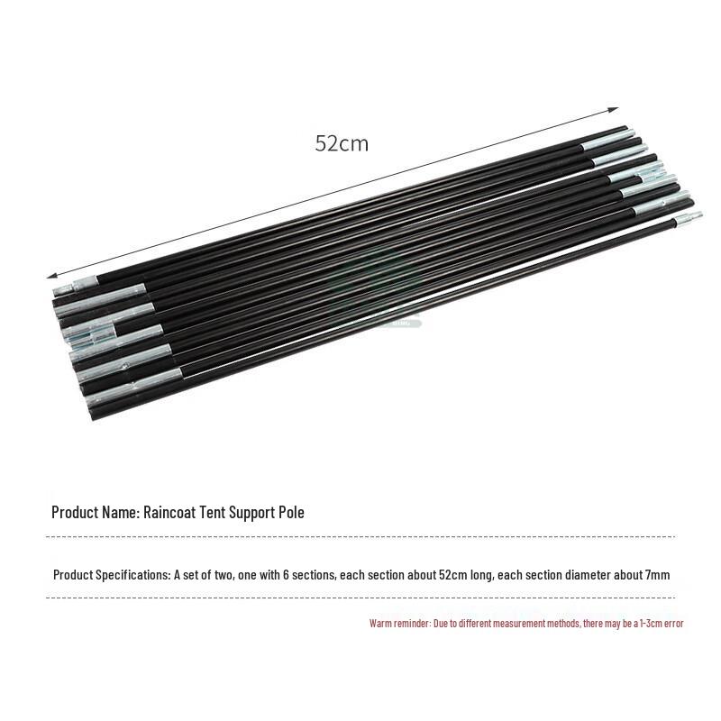 Outdoor Camping Tent Support Poles