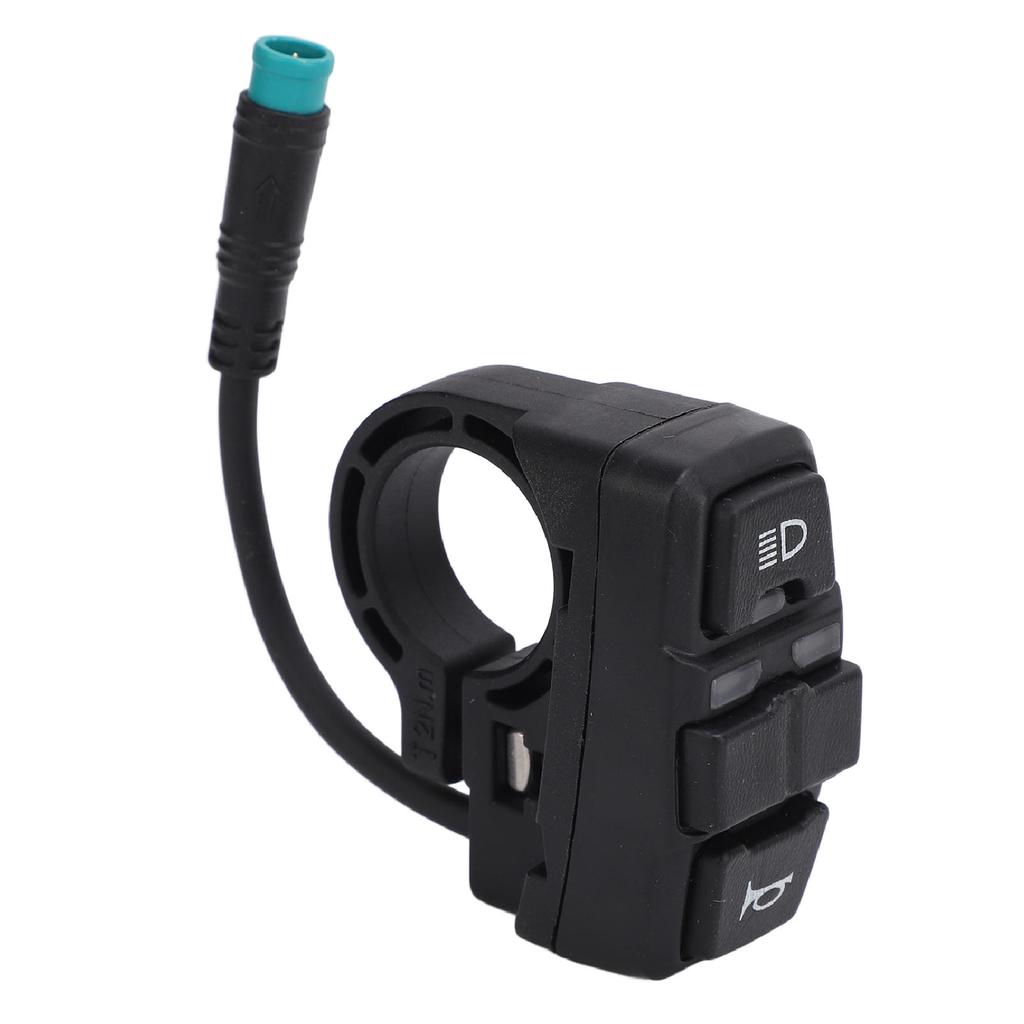 3 i 1 Elektrisk Sparkesykkel Funksjonsbryter ABS Frontlys Horn Blinklys Kontrollbryter for KUGOO M5