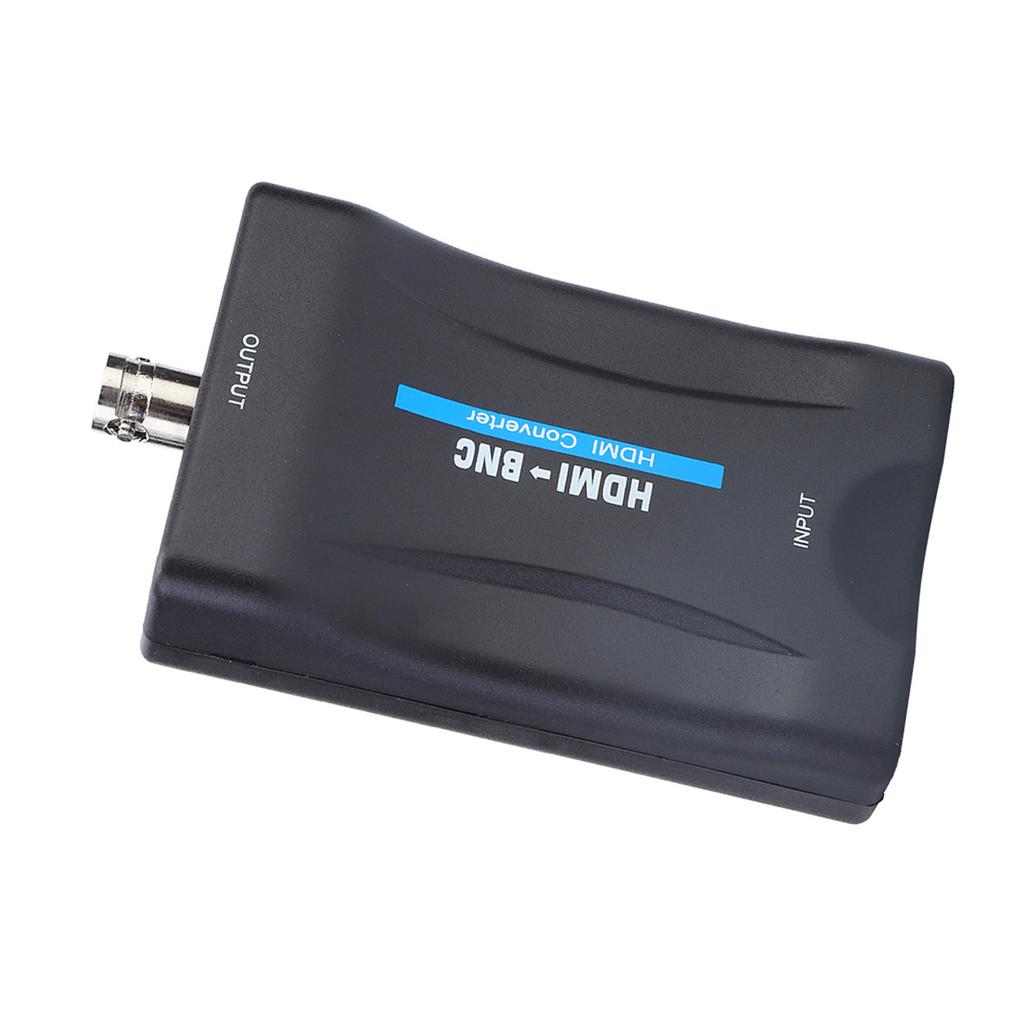 HDMI To BNC Composite Video and 3.5mm Audio Signal Converter Adapter 480i 576i Support for NTSC   PAL