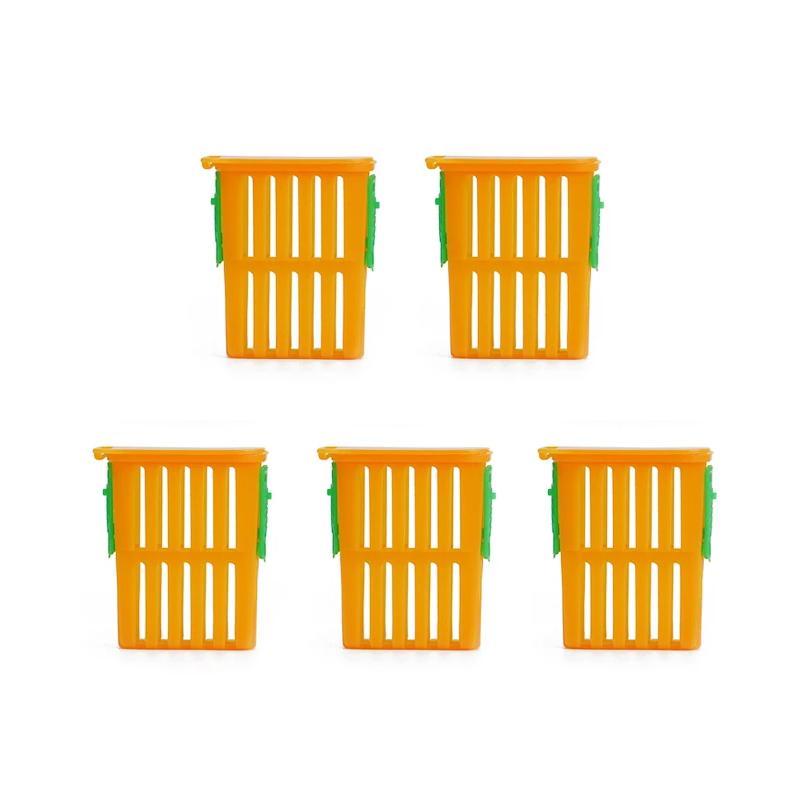 Bee Queen Cages Plastics Beekeeping Bee Transport Rearing Cages with Sliding Doors Bee Marking Cage Beekeeping Tools