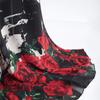 Elegant Summer Chiffon Pants Women Fashion Casual High Waist Wide Leg Pants Vintage Clothes