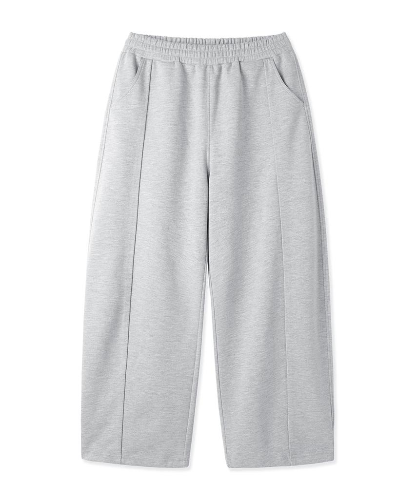 OHY Stitched Wide Volume Sweatpants - Melange